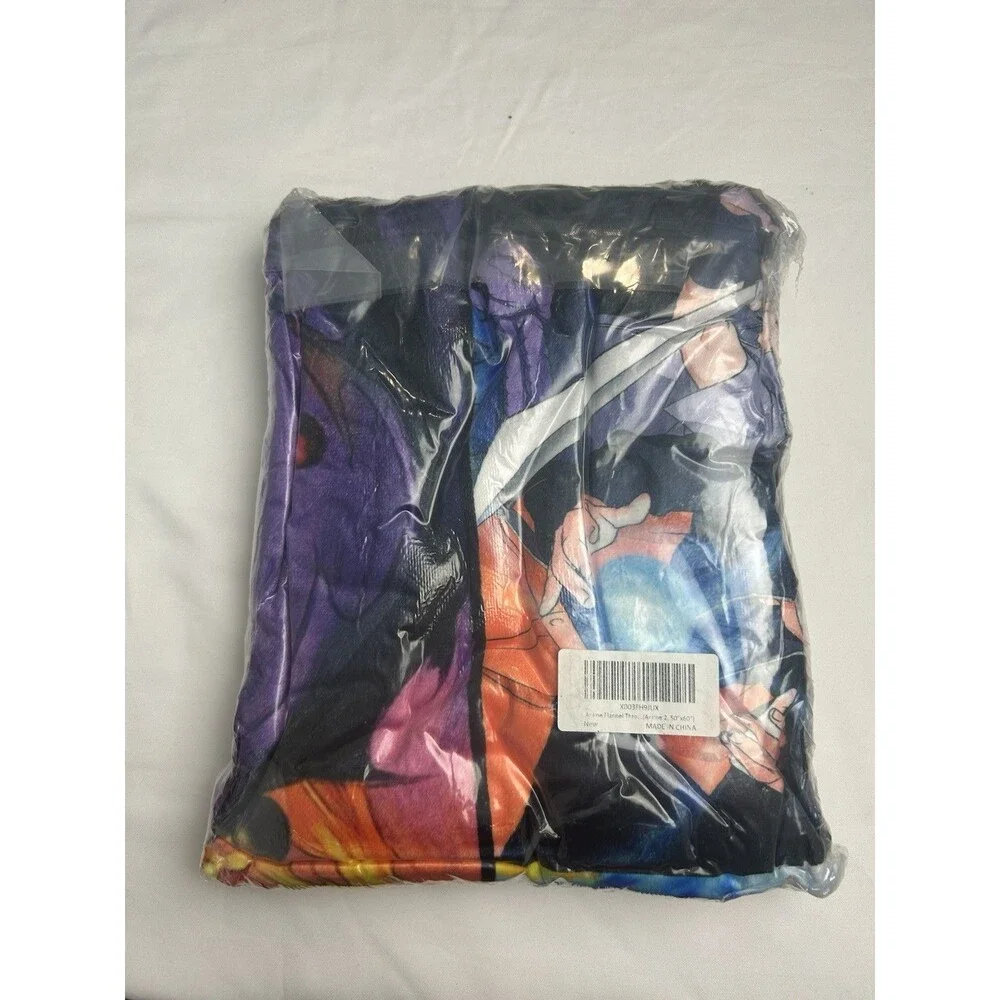 Dragon Ball Z Majin Buu Anime Flannel Throw Blanket 50x60 Plush Fleece New
